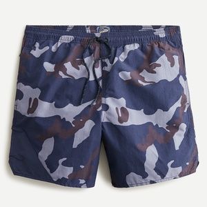 J Crew Dock Shorts Camouflage Print Sz Small